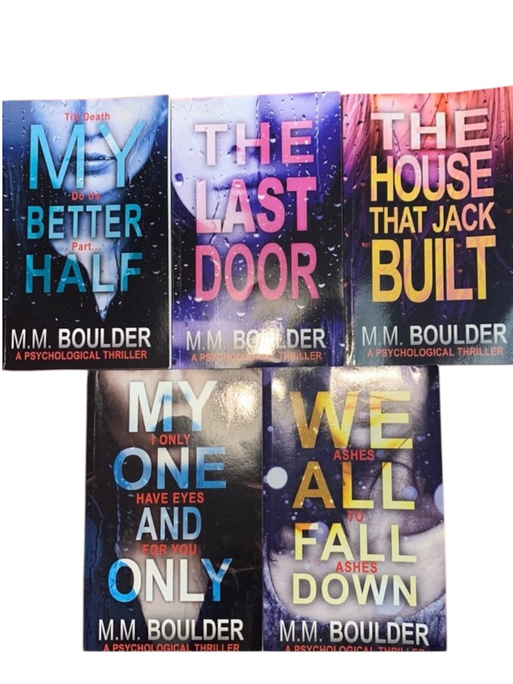 SALE!! Mystery Dark Comedies and Twisted Tales Complete set thriller books. 5